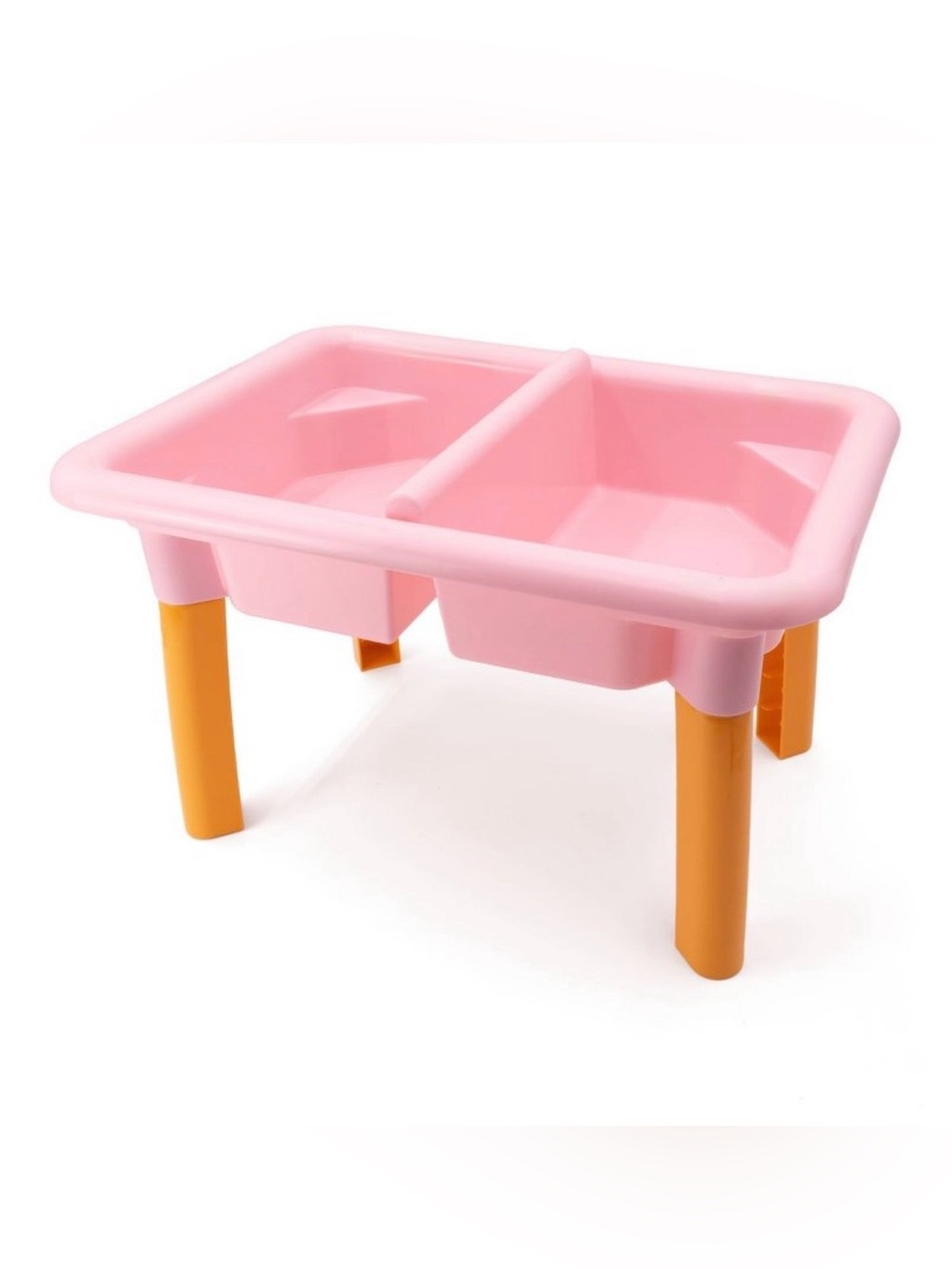 Target Pink and Orange Dual-Compartment Kids Sensory Table
